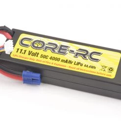 Core RC 4000mAh 11.1V 3S 50C H/C LP LiPo EC3