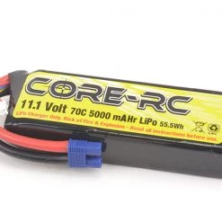 Core RC 5000mAh 11.1V 3S 70C LP LiPo - EC3