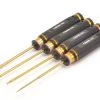 Core RC Premium Allen Wrench Hex Tool Set Black/ Gold - 4pcs -EDS Racing Products Sales CRC CR791