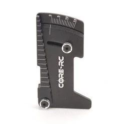 Core RC Alloy Camber-Ride Height Gauge - Black
