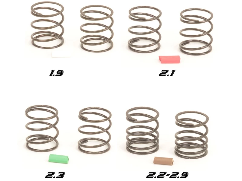 Core RC Hi Response TC Spring Set - Soft 3 Core RC Hi Response TC Spring Set - Soft