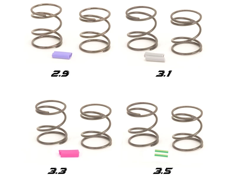 Core RC Hi Response TC Spring Set - Soft 4 Core RC Hi Response TC Spring Set - Soft - Image 2