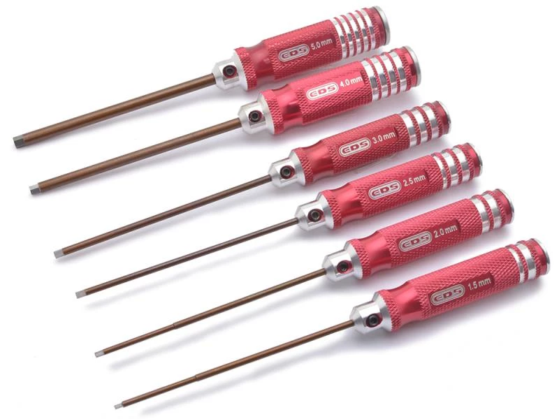 EDS Racing Products 6 Piece Allen Driver Set (1.5,2.0,2.5,3.0,4.0,5.0mm) 3 EDS Racing Products 6 Piece Allen Driver Set (1.5,2.0,2.5,3.0,4.0,5.0mm)