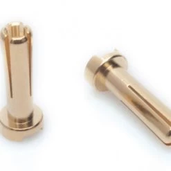 LRP 4mm Gold Works Team Connectors (10 Pcs.)