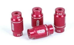 EDS Racing Products 4mm3/32 Alu Nut 1/10 SetUp System (4)